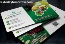 landscaping business cards